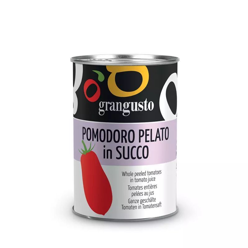 １缶　最上級 南イタリアのトマト缶（イタリアの皮なしトマト） 簡単・感動・濃厚なトマト　４００ｇ