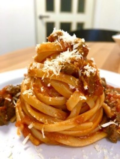 画像1: 1缶　最上級　 南イタリアのトマト缶４００ｇ（ダッテリーノ赤）簡単・感動・濃厚
