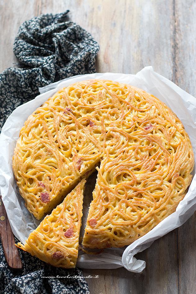 Frittata di spaghetti napoletano