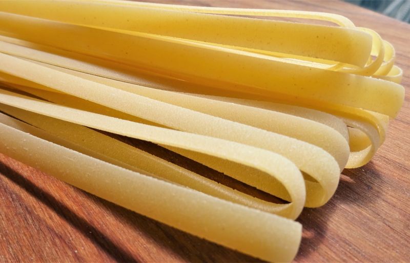 タリアテッレ　レモンクリームソース　Tagliatella al crema di limone