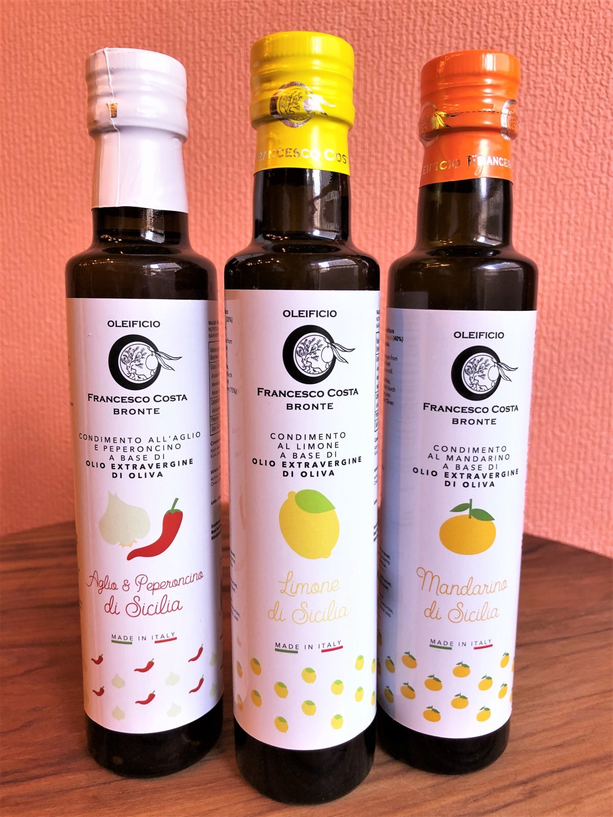 フレーバーオイル　オリーブの実　バルサミコの少量販売に関しまして